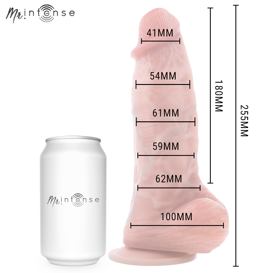 MR INTENSE - DILDO IN SILICONE SPENCER CON PENE GRANDE 25,5 CM -Ø- 6,2 CM - MR. INTENSE DILDOS | Lingerie Harness Boutique