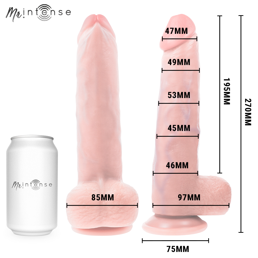 MR INTENSE - DILDO NEESON 27 CM -Ø- 5.6 CM - MR. INTENSE DILDOS | Lingerie Harness Boutique