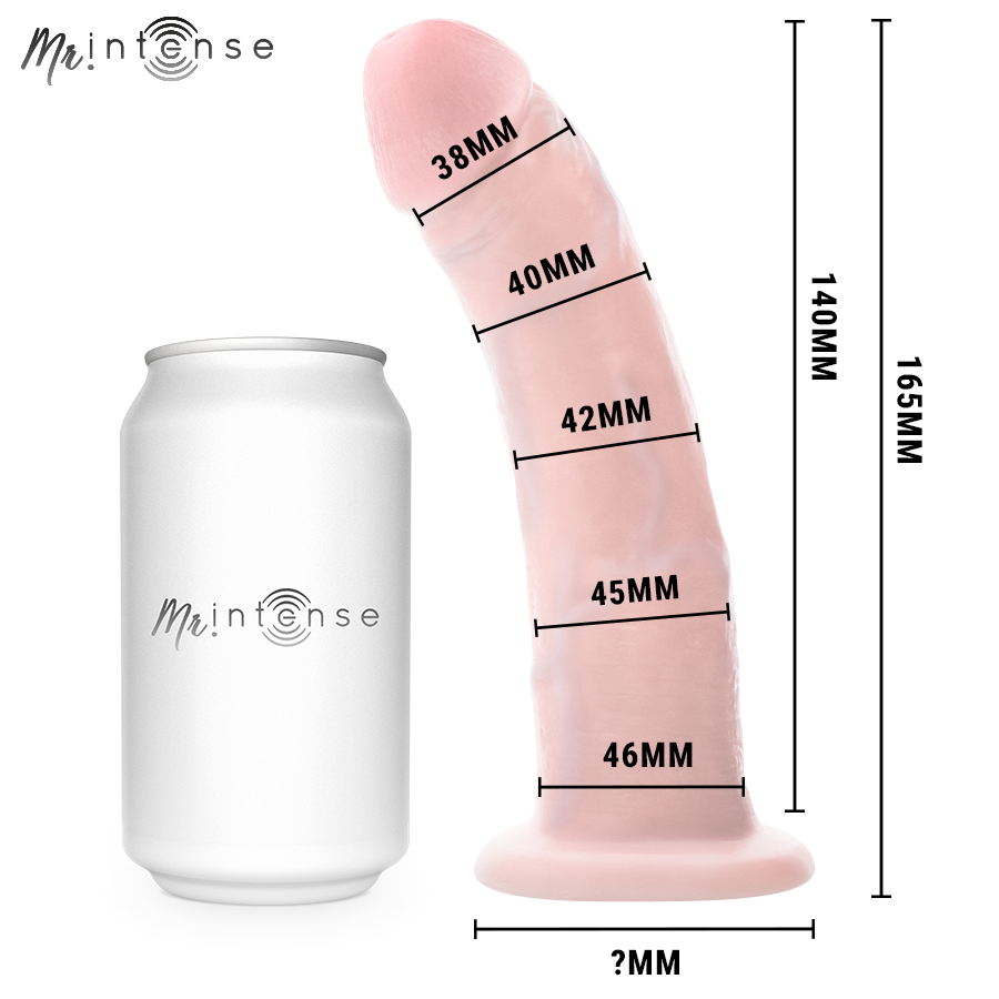 MR INTENSE - PICCOLO DILDO TERENCE 16,5 CM -Ø- 4,6 CM - MR. INTENSE DILDOS | Lingerie Harness Boutique