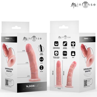 MR INTENSE - PICCOLO DILDO TERENCE 16,5 CM -Ø- 4,6 CM - MR. INTENSE DILDOS | Lingerie Harness Boutique
