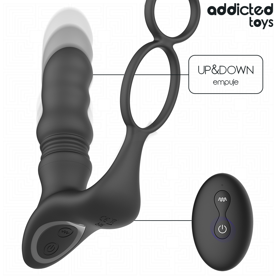 ADDICTED TOYS - ANELLO PROSTATICO UP&DOWN - ADDICTED TOYS | Lingerie Harness Boutique