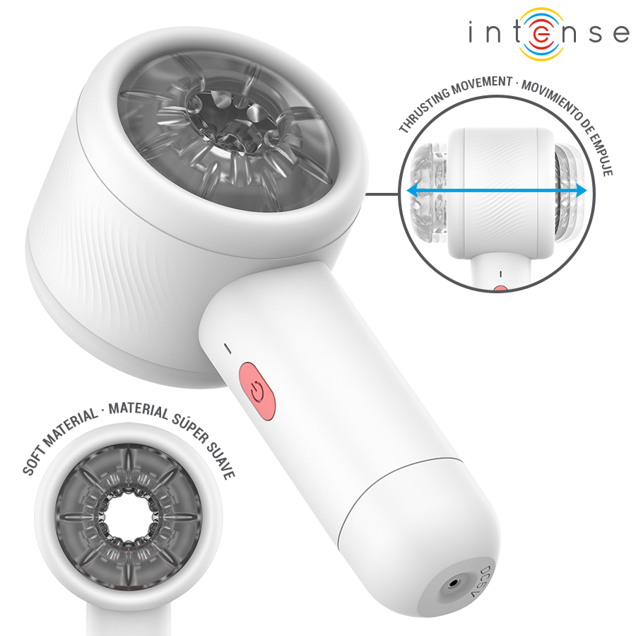 INTENSE - MASTURBATORE GRIFFIN CON SPINTA AVANZATA - INTENSE TOYS | Lingerie Harness Boutique