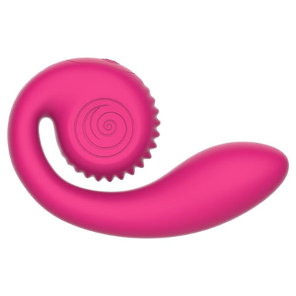 SNAIL VIBE - VIBRATORE ROSA GIZI LITE DOPPIO PUNTO G E CLITORIDEO - SNAIL VIBE | Lingerie Harness Boutique