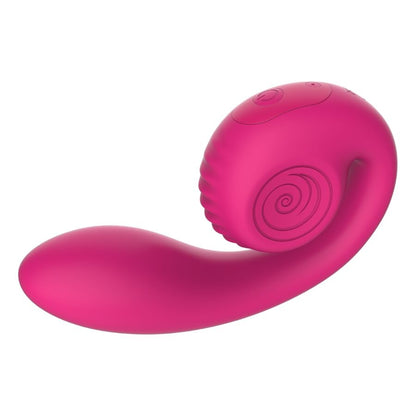 SNAIL VIBE - VIBRATORE ROSA GIZI LITE DOPPIO PUNTO G E CLITORIDEO - SNAIL VIBE | Lingerie Harness Boutique