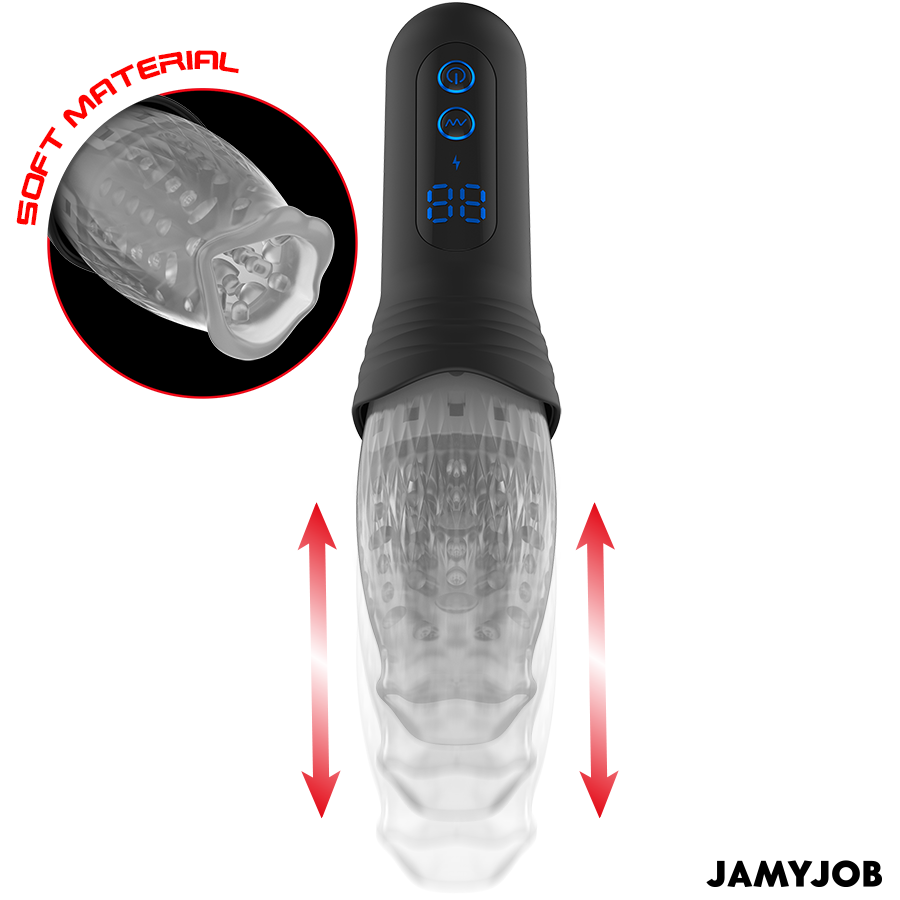 JAMYJOB - SPINJOB 2.0 MASTURBATORE CON SPINTA E ROTAZIONE - JAMYJOB | Lingerie Harness Boutique