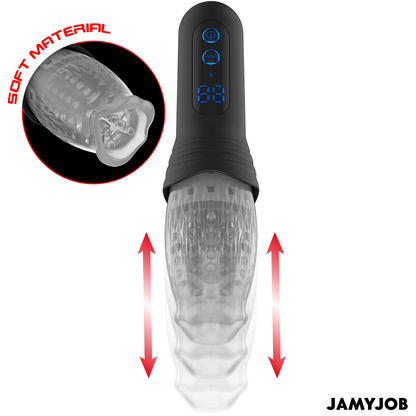 JAMYJOB - SPINJOB 2.0 MASTURBATORE CON SPINTA E ROTAZIONE - JAMYJOB | Lingerie Harness Boutique