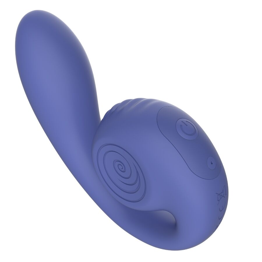 SNAIL VIBE - VIBRATORE VIOLA GIZI LITE DOPPIO PUNTO G E CLITORIDEO - SNAIL VIBE | Lingerie Harness Boutique