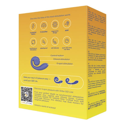 SNAIL VIBE - VIBRATORE VIOLA GIZI LITE DOPPIO PUNTO G E CLITORIDEO - SNAIL VIBE | Lingerie Harness Boutique
