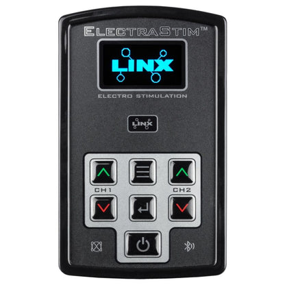 ELECTRASTIM - LINX ELETTROSTIMOLATORE A DOPPIO CANALE CON APP E TELECOMANDO - ELECTRASTIM | Lingerie Harness Boutique