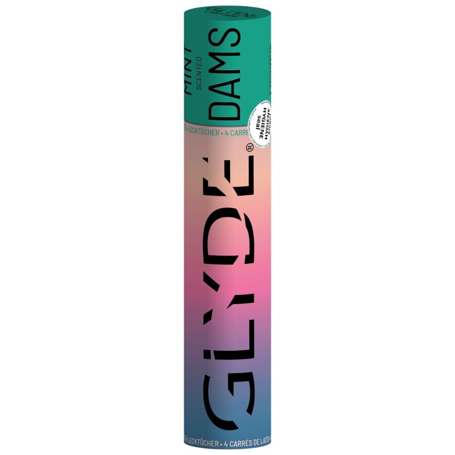 SHEER GLYDE - DAMS LAMINAS LATEX ORAL SEX MINT - SHEER GLYDE | Lingerie Harness Boutique