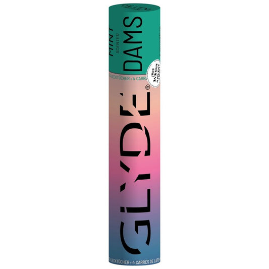 SHEER GLYDE - DAMS LAMINAS LATEX ORAL SEX MINT - SHEER GLYDE | Lingerie Harness Boutique