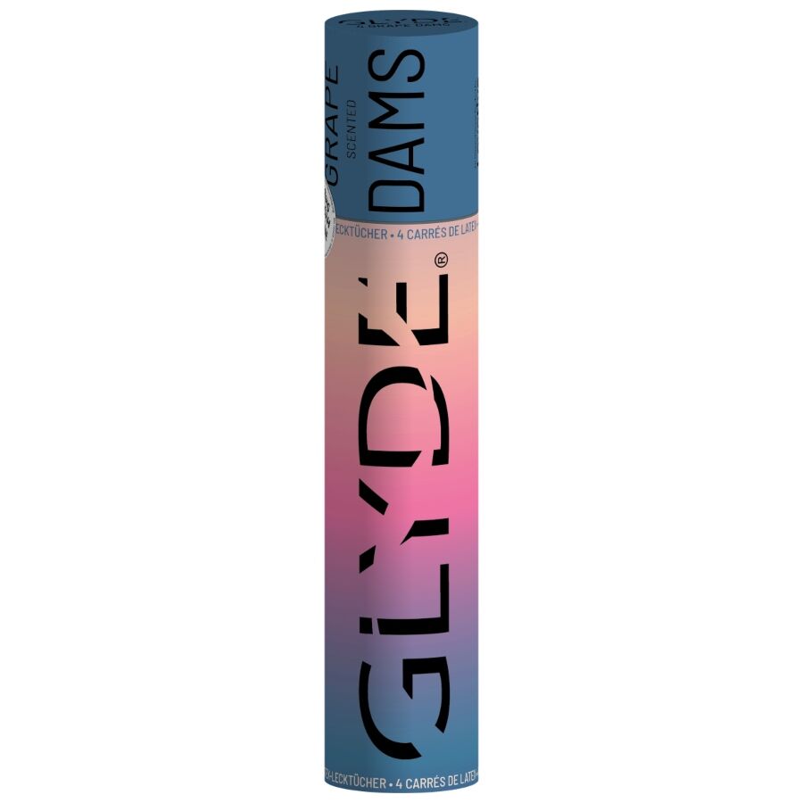 SHEER GLYDE - DAMS LAMINAS LATEX ORAL SEX GRAPES - SHEER GLYDE | Lingerie Harness Boutique
