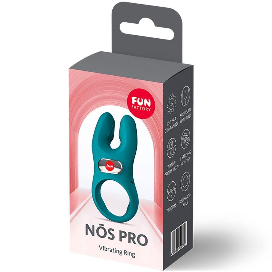 FUN FACTORY - ANELLO VIBRANTE PER IL PENE NOS PRO VERDE BOTTIGLIA - FUN FACTORY | Lingerie Harness Boutique