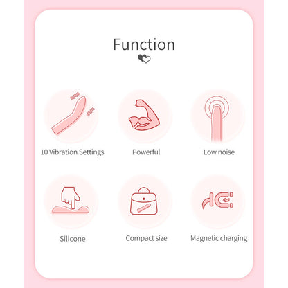 PRETTY LOVE - KISELL VIBRATORE ROSA PER PUNTO G - HIGH TECH | Lingerie Harness Boutique