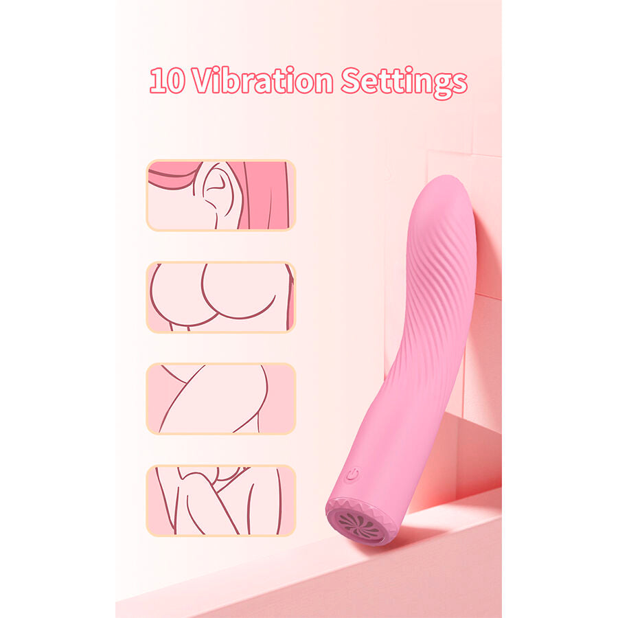 PRETTY LOVE - KISELL VIBRATORE ROSA PER PUNTO G - HIGH TECH | Lingerie Harness Boutique