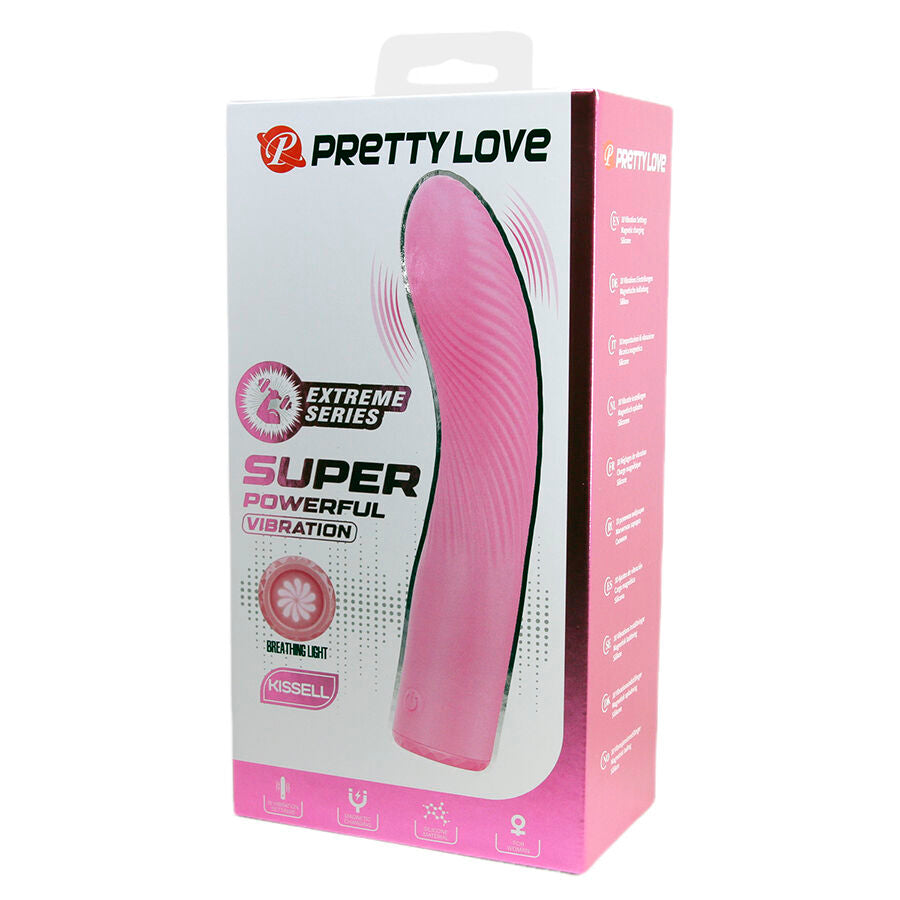 PRETTY LOVE - KISELL VIBRATORE ROSA PER PUNTO G - HIGH TECH | Lingerie Harness Boutique