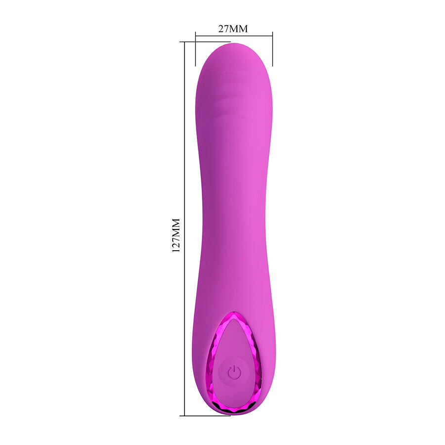 PRETTY LOVE - DJ DICK VIBRATORE VIOLA G-SPOT - HIGH TECH | Lingerie Harness Boutique