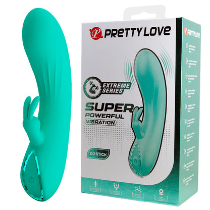 PRETTY LOVE - DJ STICK VIBRATORE PUNTO G TURCHESE - HIGH TECH | Lingerie Harness Boutique