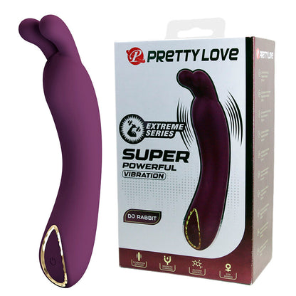 PRETTY LOVE - DJ RABBIT VIBRATORE PUNTO G VIOLA - HIGH TECH | Lingerie Harness Boutique