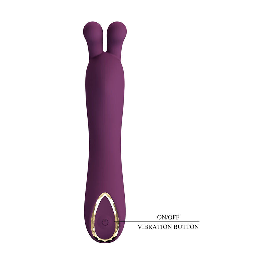 PRETTY LOVE - DJ RABBIT VIBRATORE PUNTO G VIOLA - HIGH TECH | Lingerie Harness Boutique
