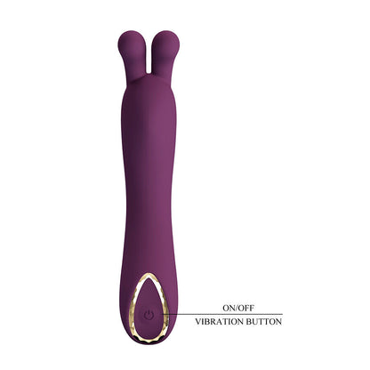 PRETTY LOVE - DJ RABBIT VIBRATORE PUNTO G VIOLA - HIGH TECH | Lingerie Harness Boutique