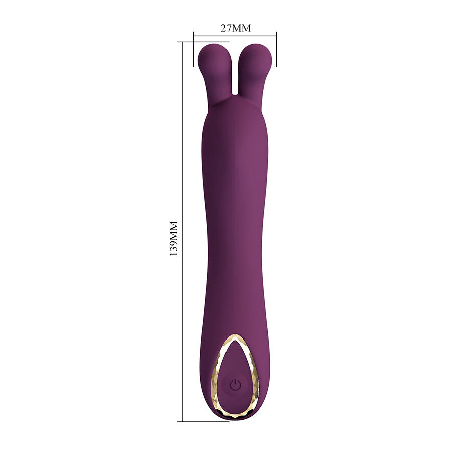 PRETTY LOVE - DJ RABBIT VIBRATORE PUNTO G VIOLA - HIGH TECH | Lingerie Harness Boutique