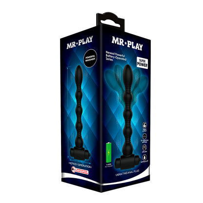 MR PLAY - MASSAGGIATORE ANALE VIBRANTE - MR PLAY | Lingerie Harness Boutique