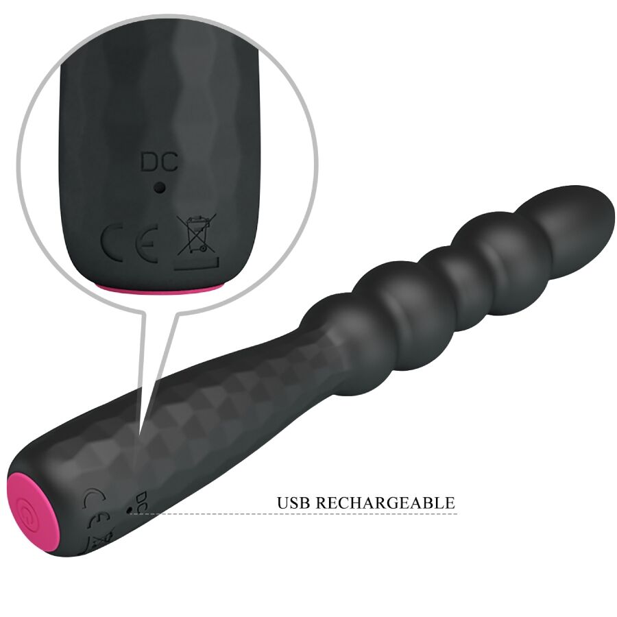 MR PLAY - PLUG ANALE VIBRANTE FLESSIBILE - MR PLAY | Lingerie Harness Boutique