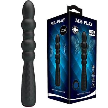 MR PLAY - PLUG ANALE VIBRANTE FLESSIBILE - MR PLAY | Lingerie Harness Boutique