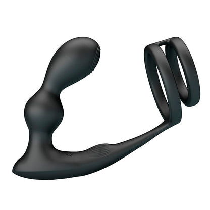 MR PLAY - PLUG ANALE VIBRANTE CON ANELLO PER PENE E TELECOMANDO - MR PLAY | Lingerie Harness Boutique