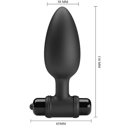 MR PLAY - SUPER POWER ANAL PLUG CON VIBRAZIONE - MR PLAY | Lingerie Harness Boutique