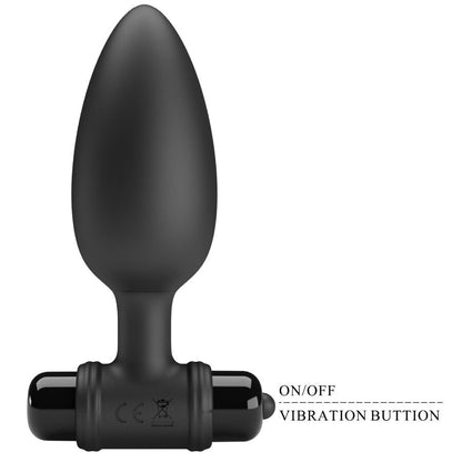 MR PLAY - SUPER POWER ANAL PLUG CON VIBRAZIONE - MR PLAY | Lingerie Harness Boutique