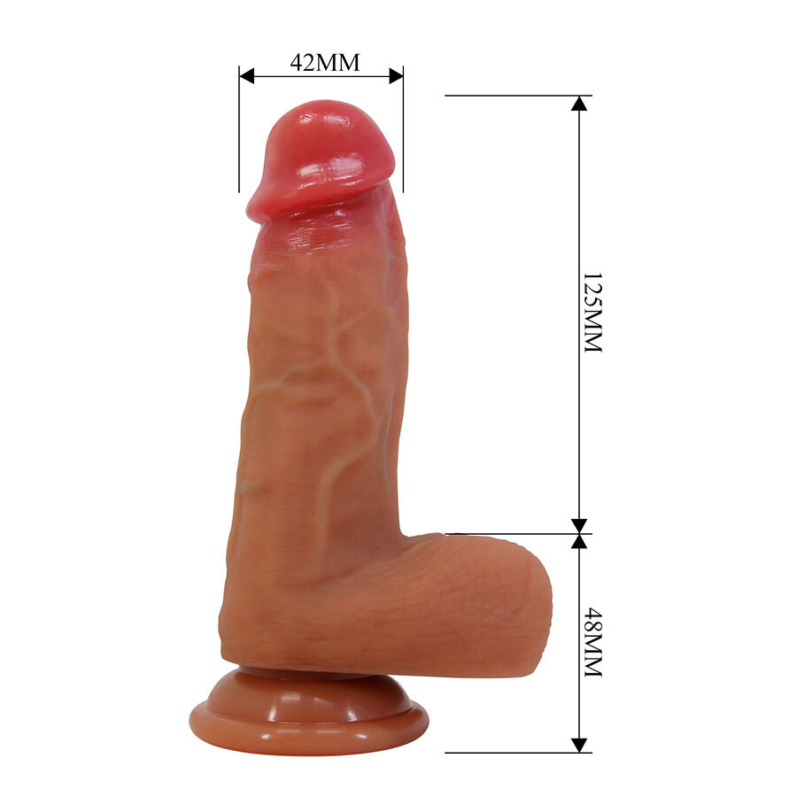 PRETTY LOVE - CURTIS DILDO REALISTICO CON VENTOSA 17,3 CM -Ø- 4,2 CM - DILDOS | Lingerie Harness Boutique