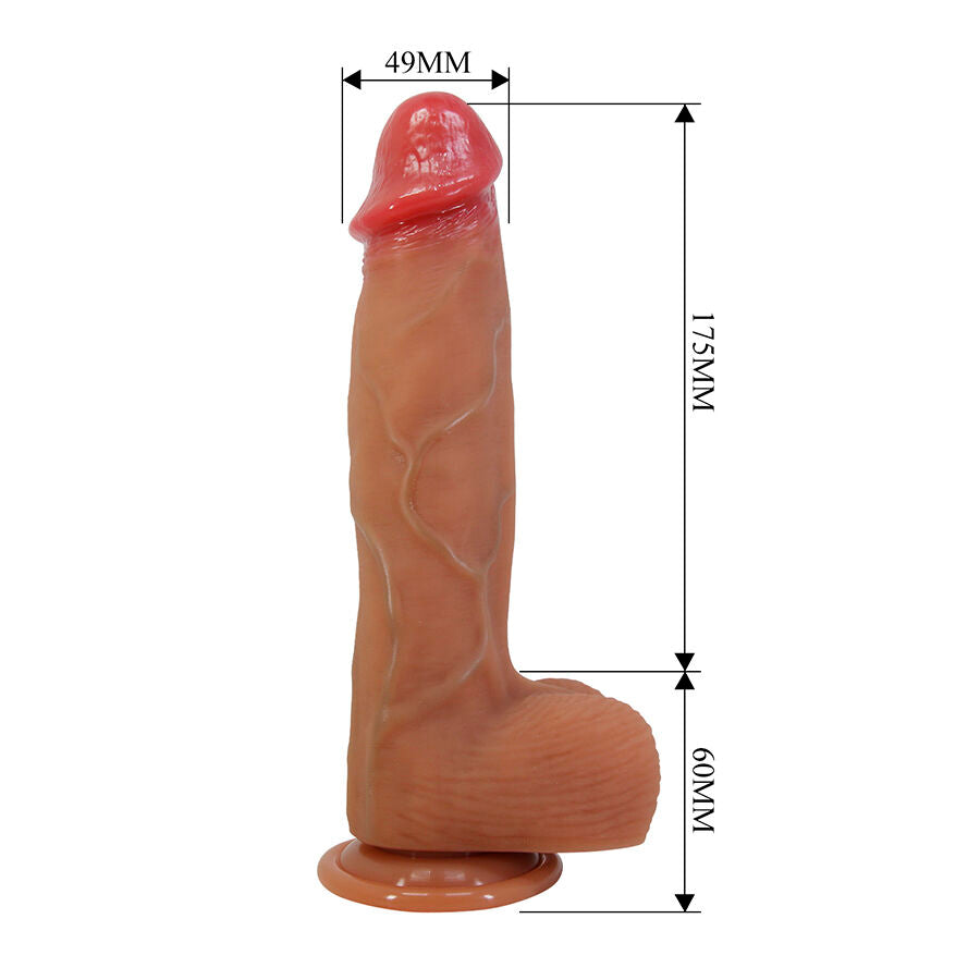 PRETTY LOVE - ORTON DILDO REALISTICO CON VENTOSA 23,5 CM -Ø- 4,9 CM - DILDOS | Lingerie Harness Boutique