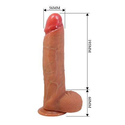 PRETTY LOVE - MENDEL DILDO REALISTICO CON VENTOSA 25,5 CM -Ø- 5,6 CM - DILDOS | Lingerie Harness Boutique