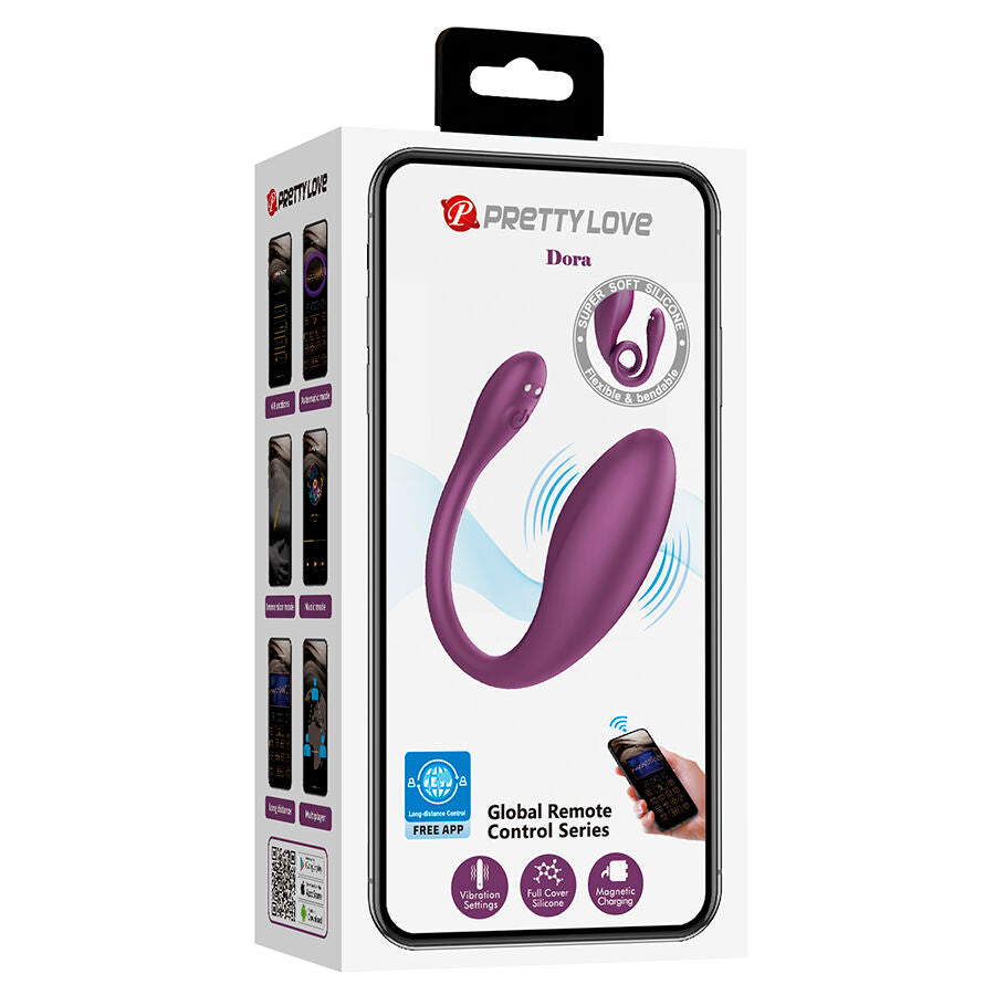 PRETTY LOVE - DORA VIBRATORE INVISIBILE CON APP GRATUITA - APP SERIES | Lingerie Harness Boutique