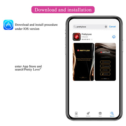 PRETTY LOVE - DORA VIBRATORE INVISIBILE CON APP GRATUITA - APP SERIES | Lingerie Harness Boutique
