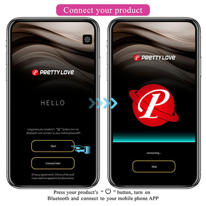 PRETTY LOVE - DORA VIBRATORE INVISIBILE CON APP GRATUITA - APP SERIES | Lingerie Harness Boutique