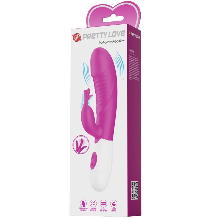 PRETTY LOVE - RASMUSSEN VIBRATORE PUNTO G VIOLA - HIGH TECH | Lingerie Harness Boutique