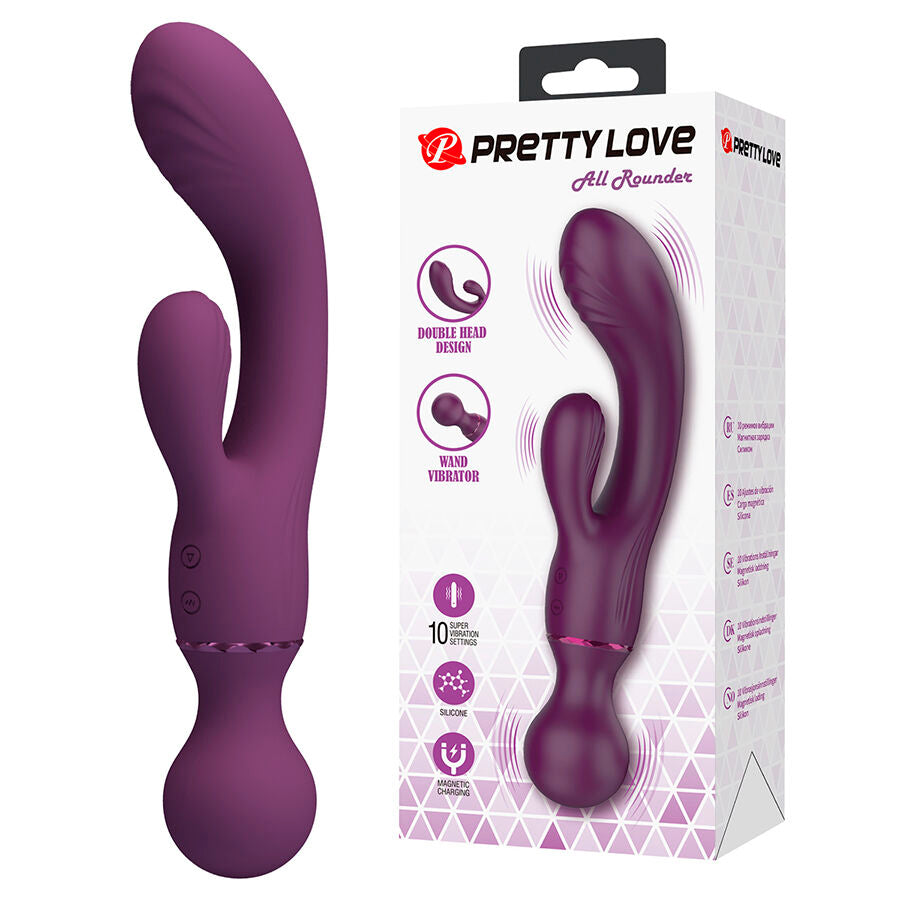 PRETTY LOVE - VIBRATORE PUNTO G VIOLA TUTTOFARE - HIGH TECH | Lingerie Harness Boutique