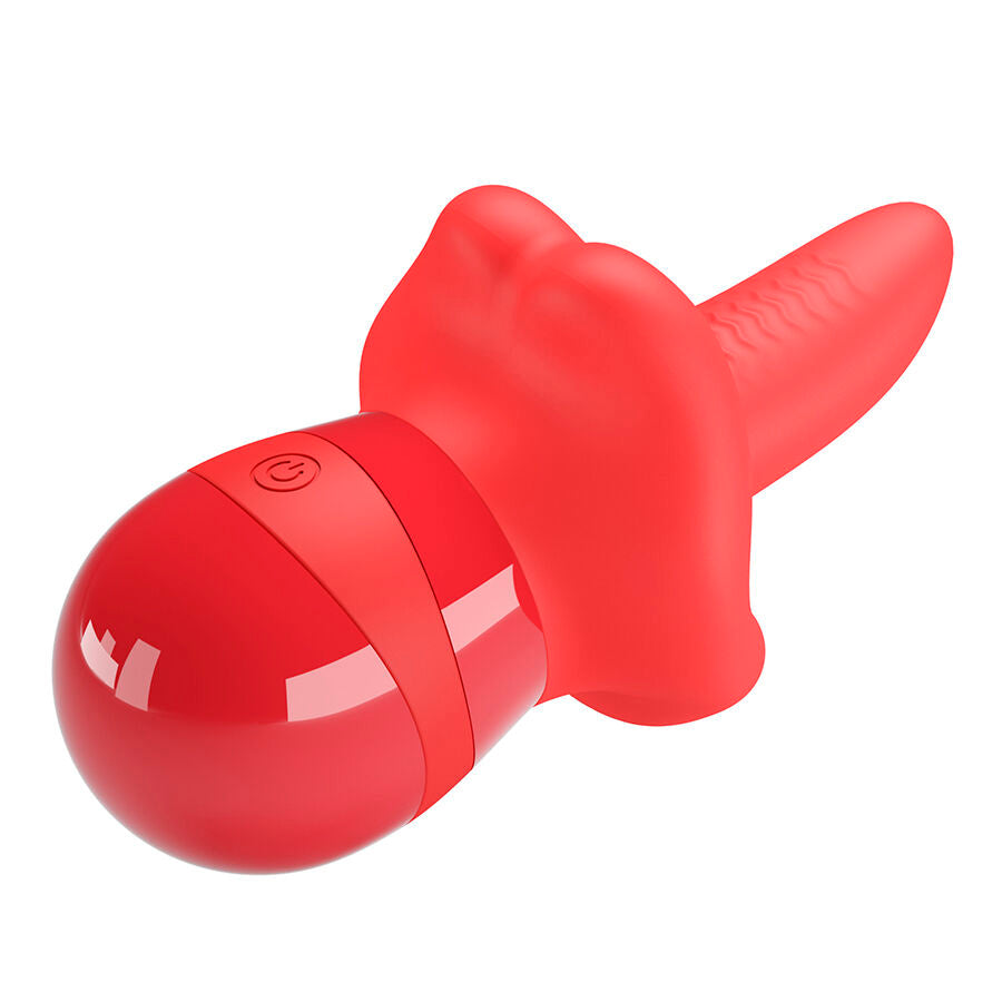 PRETTY LOVE - OBELIA MASTURBATORE VIBRATORE CON LINGUA E MOVIMENTO ORBITALE - HIGH TECH | Lingerie Harness Boutique