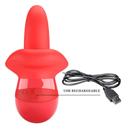 PRETTY LOVE - OBELIA MASTURBATORE VIBRATORE CON LINGUA E MOVIMENTO ORBITALE - HIGH TECH | Lingerie Harness Boutique