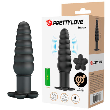 PRETTY LOVE - IMRON PLUG ANALE VIBRANTE - ANAL TOYS | Lingerie Harness Boutique