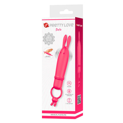 PRETTY LOVE - DELIA VIBRATORE CONIGLIO CON ANELLO DI RESISTENZA - FOR HIM | Lingerie Harness Boutique