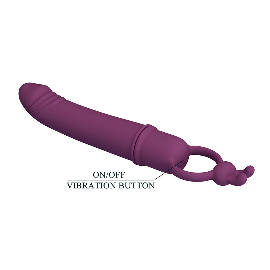 PRETTY LOVE - CORA VIBRATORE A FORMA DI PENE CON ANELLO DI RESISTENZA - FOR HIM | Lingerie Harness Boutique