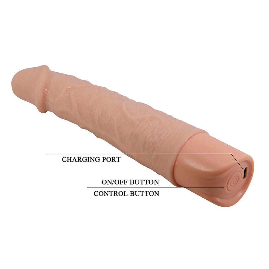 PRETTY LOVE - LEANDER VIBRATORE REALISTICO FLESSIBILE - FUN TOYS | Lingerie Harness Boutique