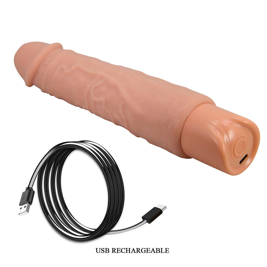 PRETTY LOVE - RUFUS VIBRATORE REALISTICO FLESSIBILE - FUN TOYS | Lingerie Harness Boutique
