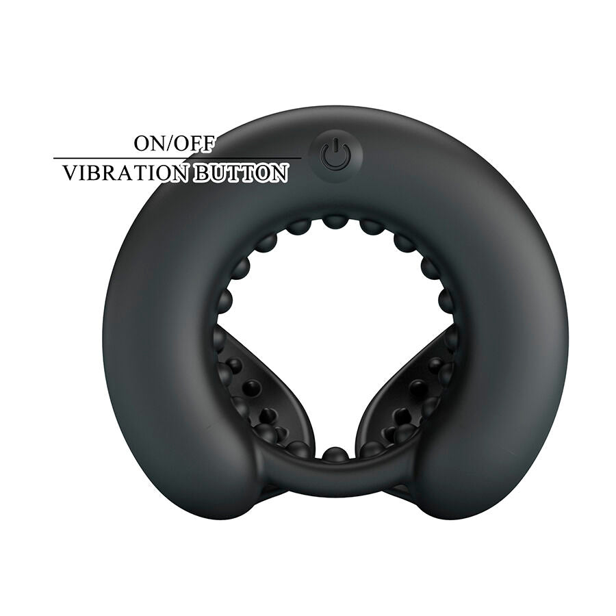 PRETTY LOVE - QUENTIN ANELLO PER PENE CON STIMOLATORE TESTICOLARE - FOR HIM | Lingerie Harness Boutique