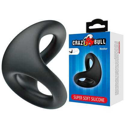 CRAZY BULL - NESTOR ANELLO ERGONOMICO PER PENE E TESTICOLI - CRAZY BULL | Lingerie Harness Boutique