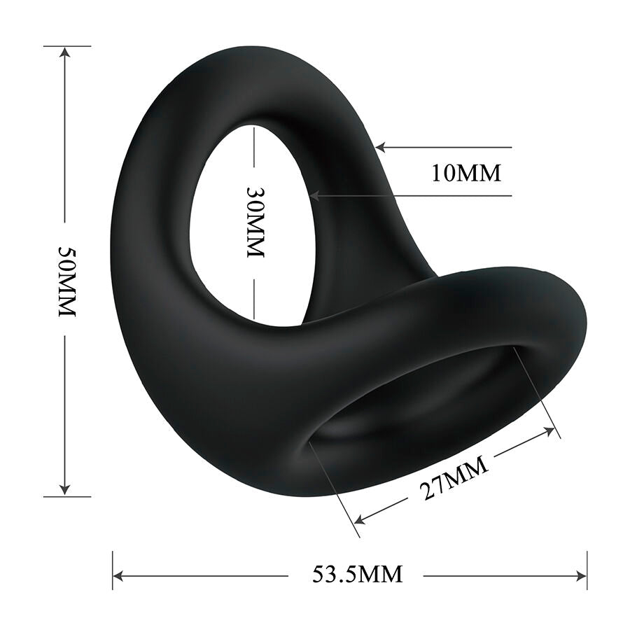 CRAZY BULL - NESTOR ANELLO ERGONOMICO PER PENE E TESTICOLI - CRAZY BULL | Lingerie Harness Boutique